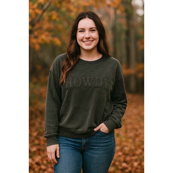 women’s casual sweatshirt by Zoe + Liv XL - Picture 1 of 5